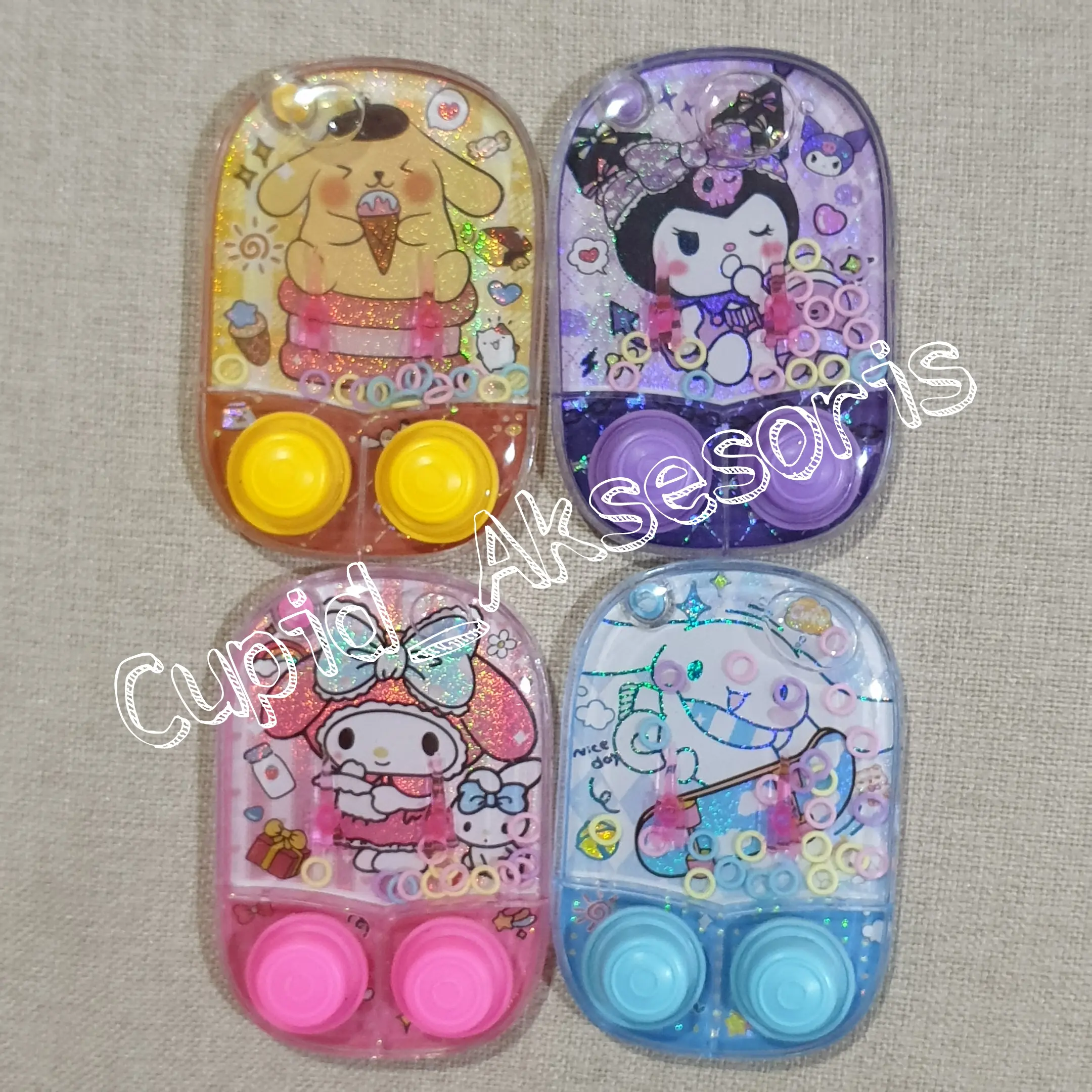 MAINAN WATER GAME / EDUKASI GAMES JADUL SANRIO GIMBOT GAMEBOT RING AIR