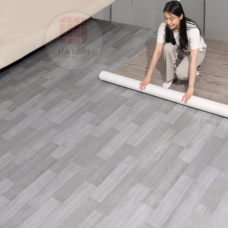 {Combo cuộn 10m x 1m } Thảm trải lót sàn simili vân gỗ , tấm simili dán sàn giả…