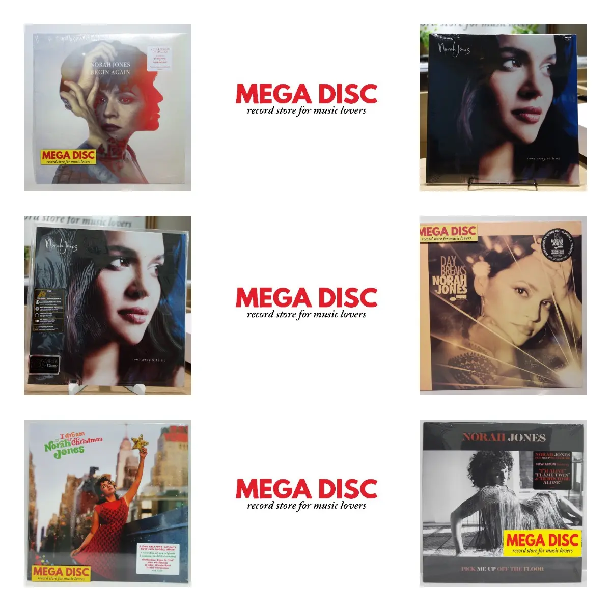 LP Norah Jones Album Vinyl Piringan Hitam PH - Cek Varian / Barcode