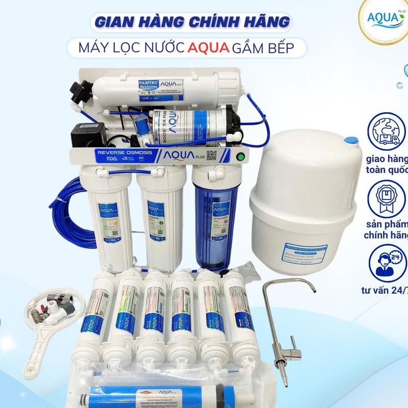 Máy lọc nước RO AQua Plus 4-8-9-10-11 cấp,có đèn UV,có IOn Kiềm,máy lọc nước gầm bếp chính hãng Aqua plus! 