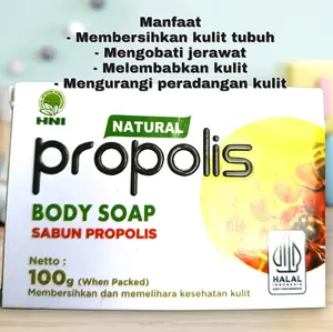 Sabun Natural Propolis Body Soap HNI