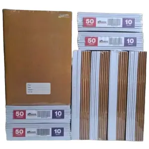 BUKU TULIS CAMPUS COVER SAMPUL COKLATISI 50 LEMBAR - 1PACK ISI 10 BUKU