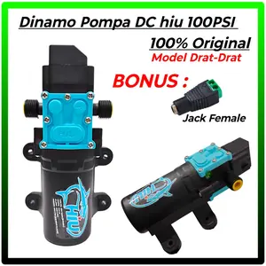 Dinamo pompa DC 12 volt Hiu 100 PSI original / dinamo steam/Dinamo Sprayer Elektrik 3 VARIAN BERBEDA