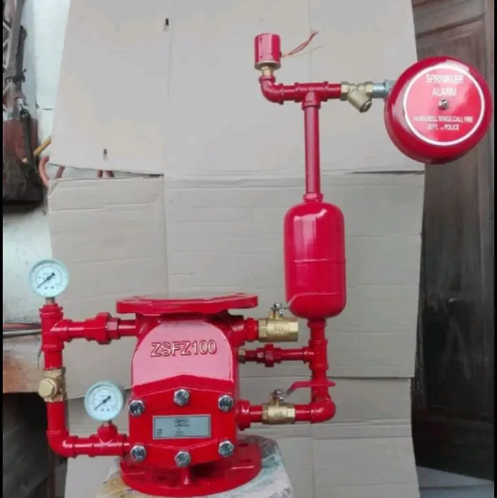 ALAM VALVE COMPLETE TRIMSET PLUS GONG MERK ZEKI DIAMETER 3"
