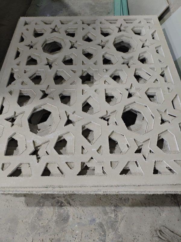 laser Cutting GRC mulai tebal 3 mm hingga 20 mm