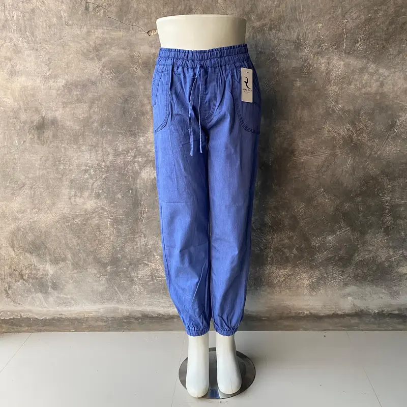 Rok Wanita bahan soft denim BB 40kg sampai 80kg Panjang Jeans 5