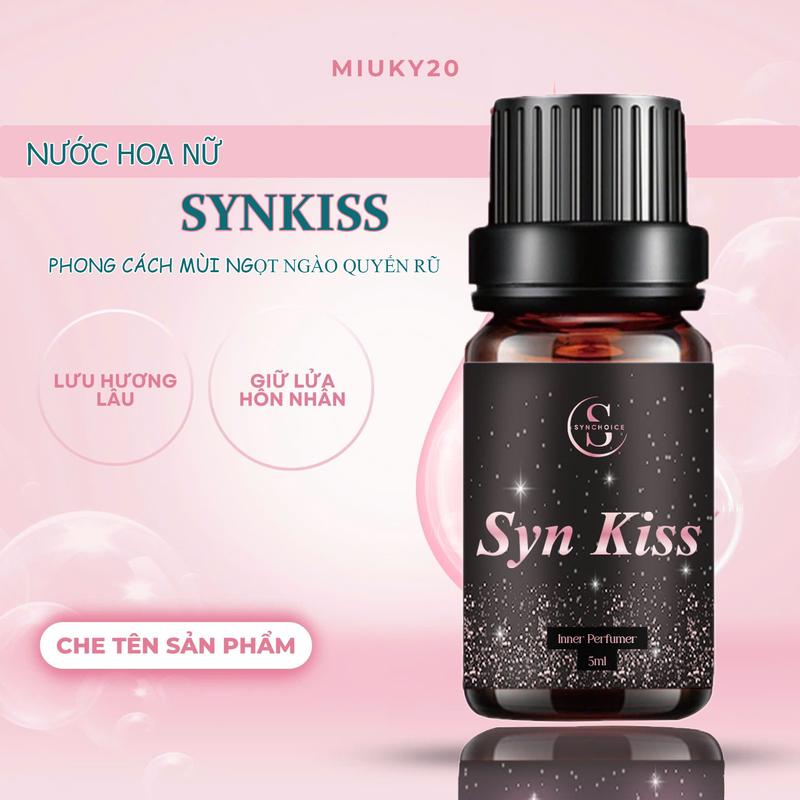  Nước hoa Vk Nữ SynKiss 5ml hương thơm quyến rũ lưu hương lâu Cosmetic Women Nữ Perfume Xịt Thơm 