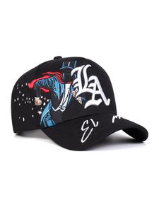 Gorra unisex estilo gótico “La Magician”, de cinco paneles, ajustable y con protección solar; sombrero casual para primavera y otoño, ideal para viajes al aire libre, vacaciones en la playa