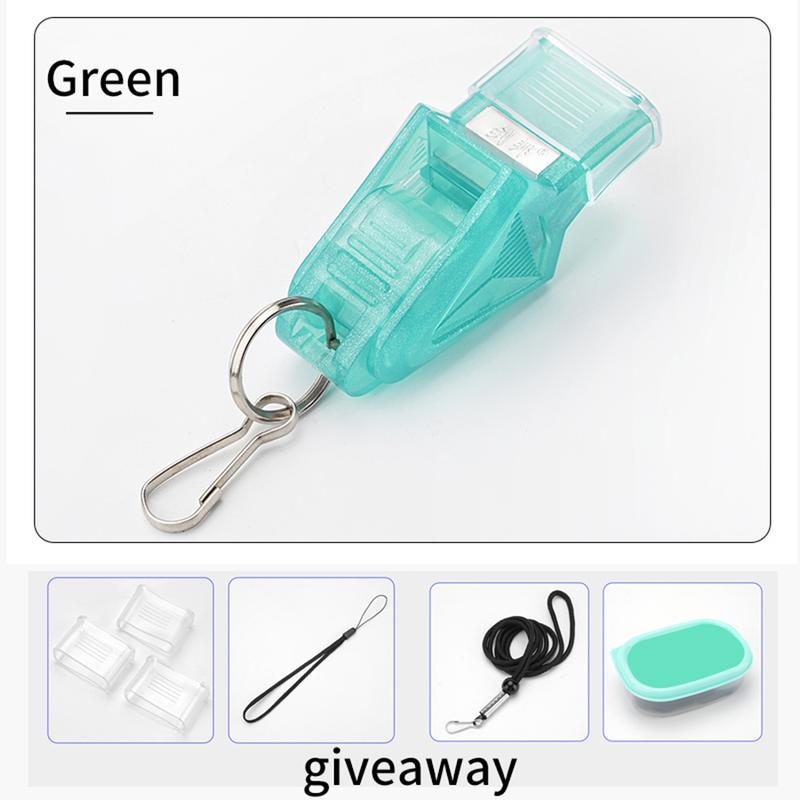 Product Introduction of Whistle Sports referee whistle Outdoor training high-pitched rescue whistle Basketball sports teacher whistle 3