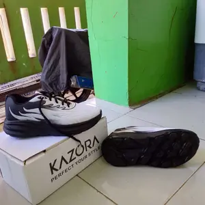 KAZORA Sepatu Original Sneaker Sekolah Olahraga Sport Running Phylon Empuk Dan Ringan Berkualitas Premium Pria Dan Wanita Sepatu Jogging Hitam Abu Putih Pink Outdoor Laki laki Dan Perempuan