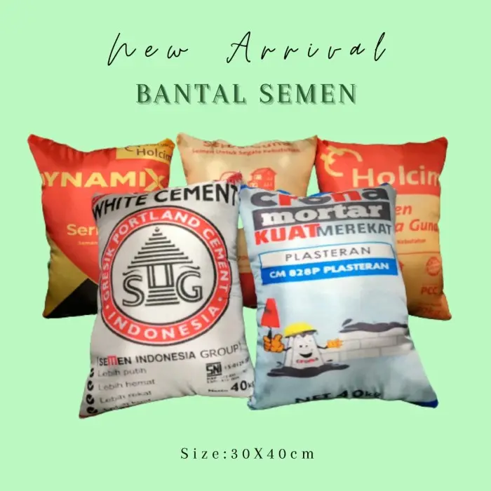 PROMO !!! TERBARU!!!BANTAL SEMEN HOLCIM UK 30X40 - Sarung (Cover) 2