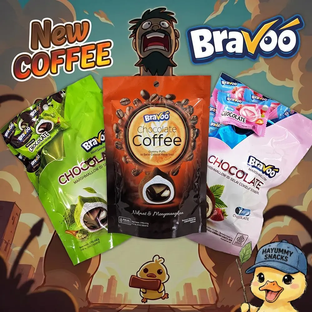 Bravoo CHOCOBALL 12 Pcs Marshmallow MIX ALL VARIAN