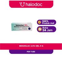 Gambar Benzolac 2.5% Gel 5 g - Halodoc dari Apotek Halomedika Tebet Kota Administrasi Jakarta Selatan 1 Tokopedia