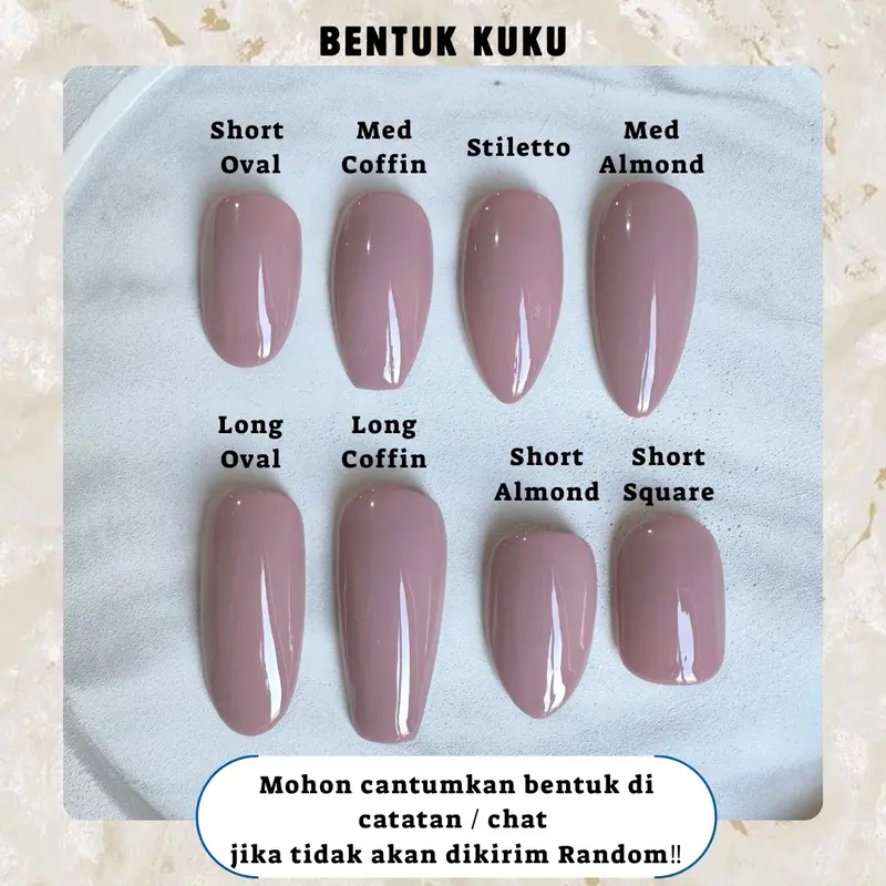 Kuku Palsu Cat Eye | Press On Nails | Custom Fake Nails | Hand Made | Nail Art Murah 6