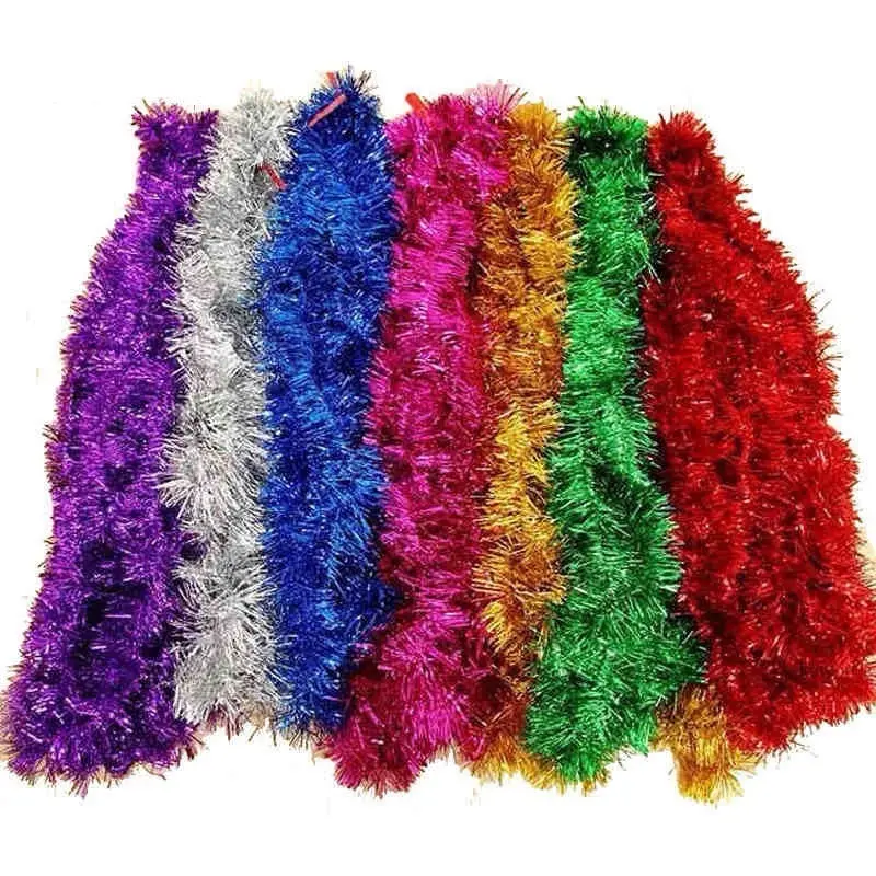 Slinger Polos Kecil Diameter 4cm Dekorasi Tinsel Pesta Ulang Tahun 4