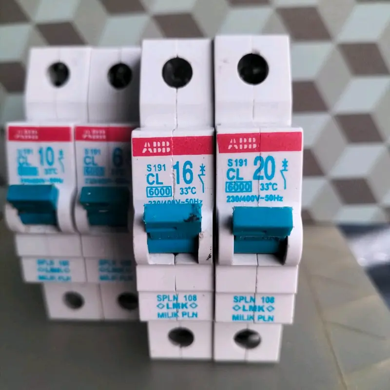 MCB ABB modifikasi anti jeglek 2a rasa 6A 2a rasa 10a siap pakai 4