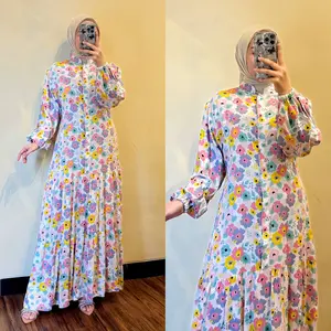 Faradina Exclusive Alisya Dress Motif Viral Terupdate