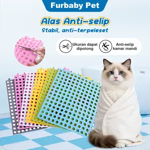 Alas Kandang Kucing Footrest kelinci Kandang Hamster Karpet Lantai Karpet Karet Plastik Anti Slip