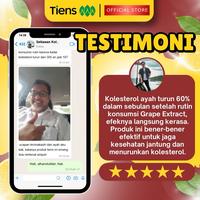 Gambar [ Untuk Kolesterol ] Tiens Grape Extract Capsules Original Alami isi 60 Kapsul (Segel) Bpom Halal Mengandung Ekstrak Biji Anggur untuk Menjaga Kesehatan dan Meringankan Kolesterol - 30 Kapsul dari Rumah.sehatmu Kab. Bandung 3 Tokopedia