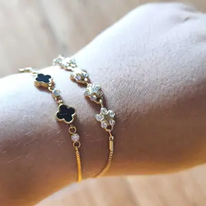 Zircon Flower Bracelet Simple Personality Bracelet Jewelry
