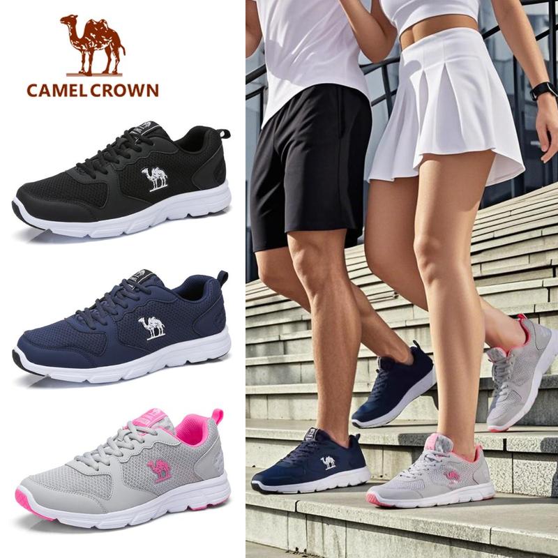 Giày Chạy Bộ Thể Thao Nam CAMEL CROWN Hấp Thụ Lực Mang Thoải Mái Phong Cách Thường Ngày Mùa Hè CSS2210033