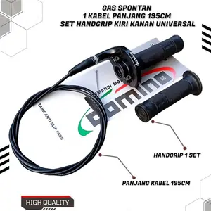 Gas Spontan Domino Metic 1 kabel 190cm Universal Semua Motor Metic mio beat nmax aerox honda yamaha