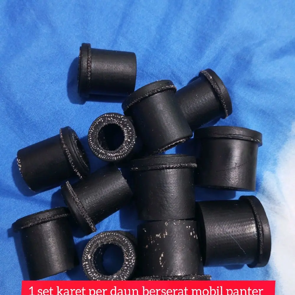 karet per daun berserat 1set depan belakang mobil panter