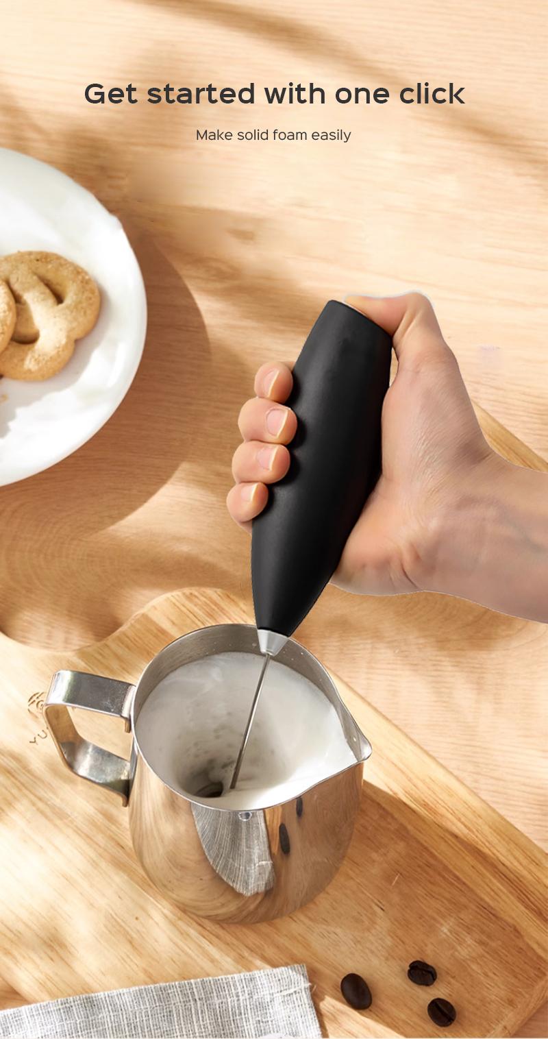 Product Introduction of 【Popular product】HAN RIVER Egg beater,cream coffee roasting mixer, egg beater,150W Power 5