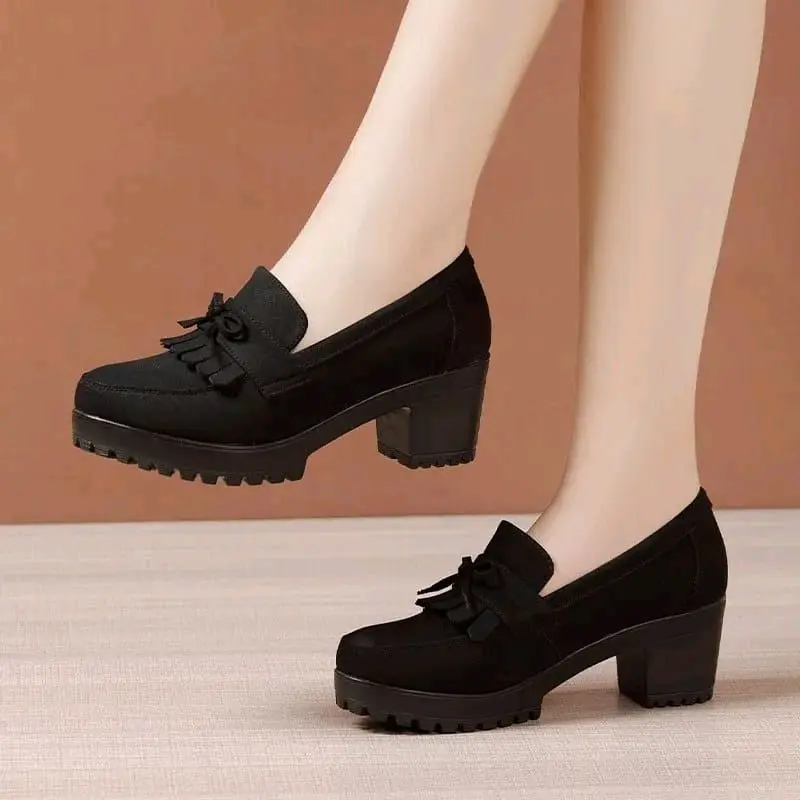 NR Shoes Sepatu Docmart Wanita Oxford Platform Shoes Mary jane