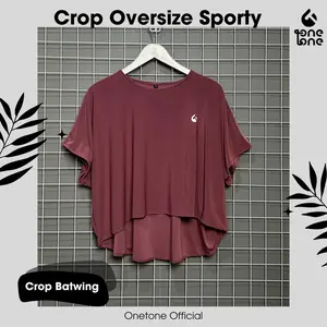 ONETONE Sportswear Crop Oversize BATWING Sporty | Crop Sporty Batwing