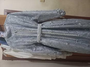 Product Review of Julissa Dress Free Outer Brokat Tille Mutiara Rompi Kondangan Gamis Pesta Polos from y**3 0