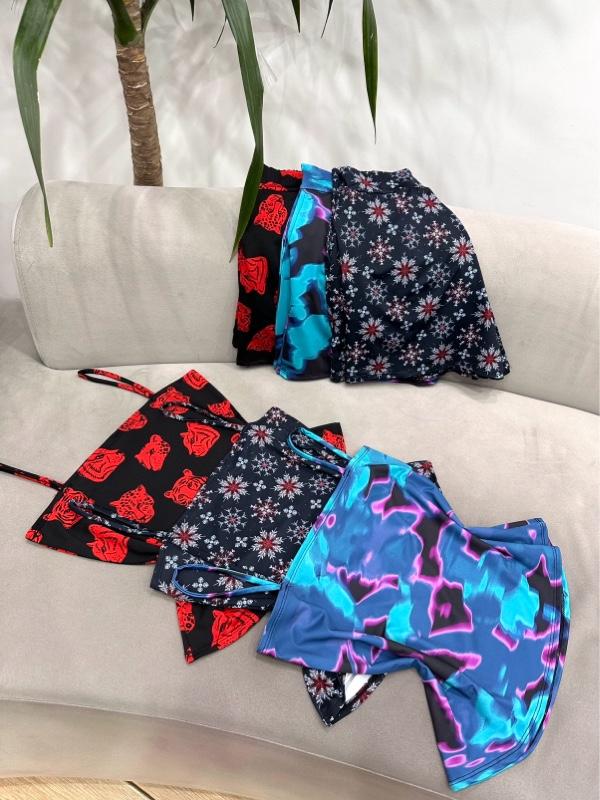 Product Introduction of Combo 3  bộ {ĐỒ NGỦ 2 DÂY } [BỐC MÀU NGẪU NHIÊN ],chất cotton lụa  mềm mại có túi quần free size 40_70kg 9
