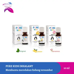 Pure Kids Inhalant Decongestant Oil 10 mL Membantu Redakan Pilek