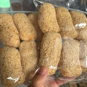 Bola Wijen Viral Isi 6 Kualitas Premium Manis Legit Luar Lumer Kopong Tidak Keras