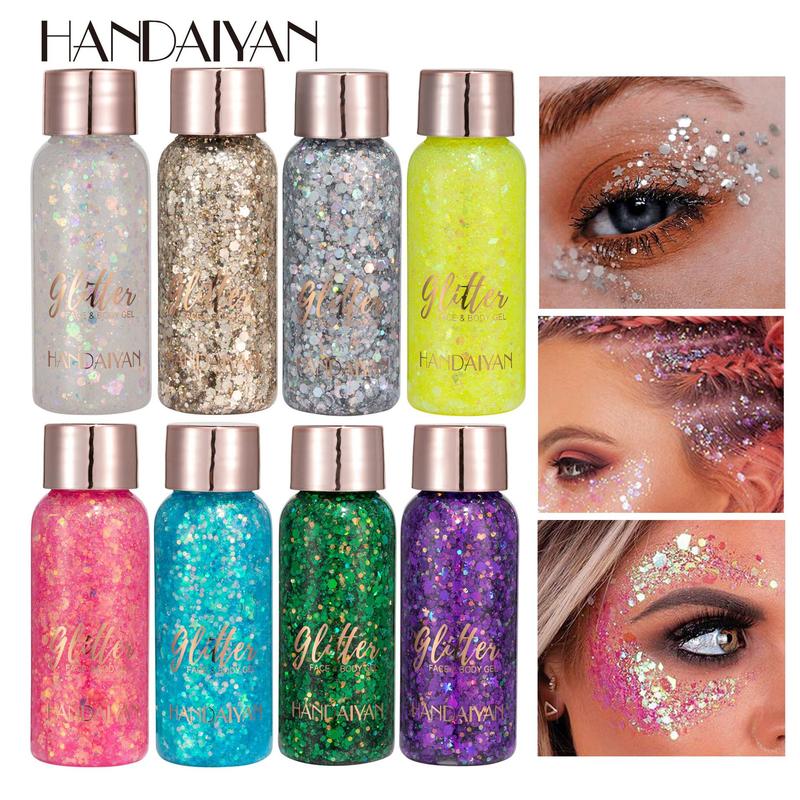 Miếng Dán Lấp Lánh Mắt Cho Móng Tay, Tóc, Cơ Thể, Mặt, Gel Nghệ Thuật, Kim Sa Rời, Kem, Trang Sức Kim Cương, Kim Cương Giả, Trang Điểm, Tiệc Tùng, Lễ Hội Cho Nữ, Nữ Và Bé Gái 2