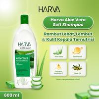 Gambar [Paket hemat 2 Pcs] HARVA Soft Shampoo Aloe Vera - 600 ML + HARVA Intense Whitening Booster Body Serum 600ML  shampo lidah buaya untuk bantu merawat rambut dan body serum mencerahkan seluruh badan dari liora beauty_NEW Kab. Sidoarjo 3 Tokopedia