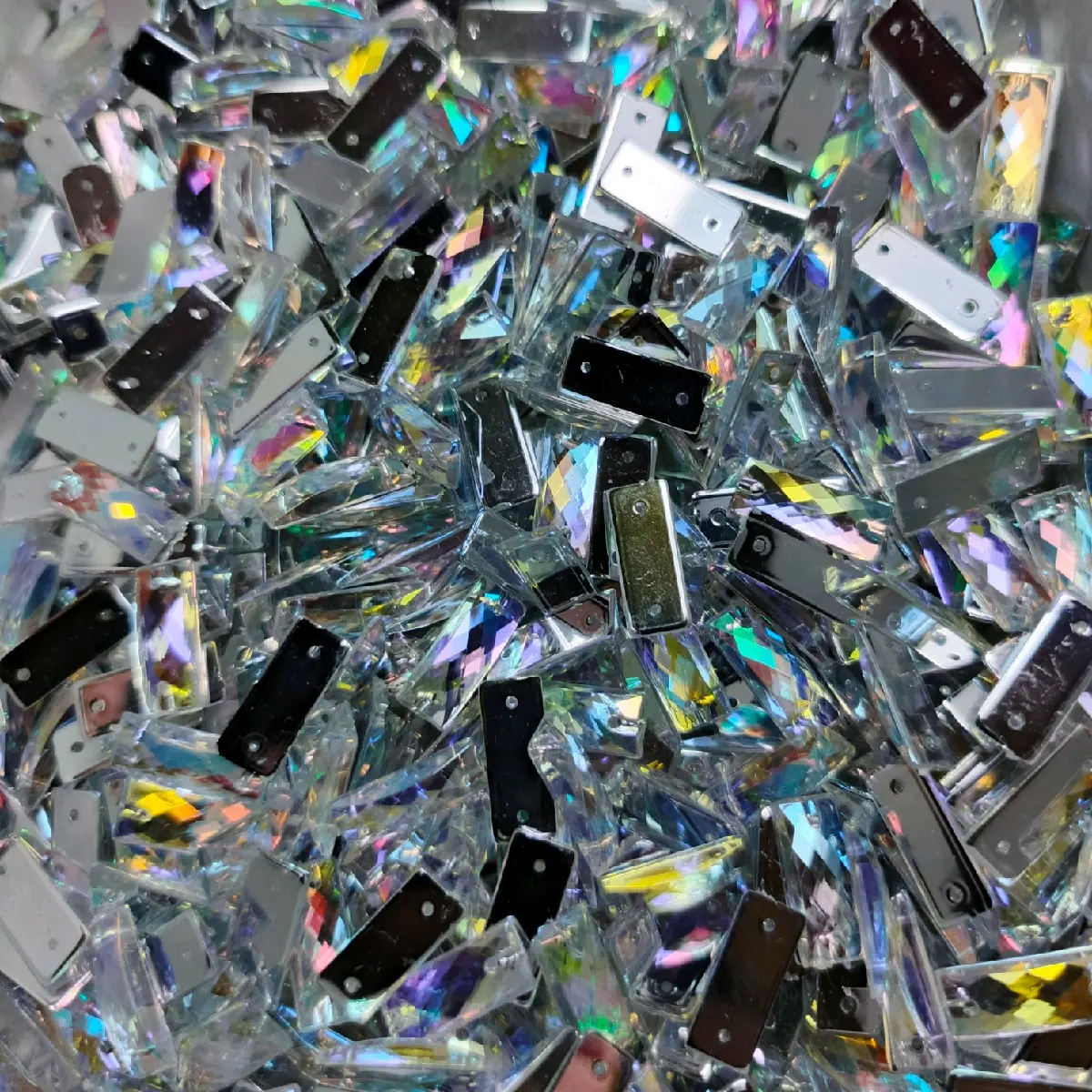 PAYET DIAMOND PELANGI PERSEGI  6X15 & 5x15 /PERSEGI TEBAL PELANGI