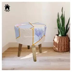 Cover Kursi Stool Bulat / Sarung Kursi Stool Motif STL BLT67 (TIDAK TERMASUK KURSI)