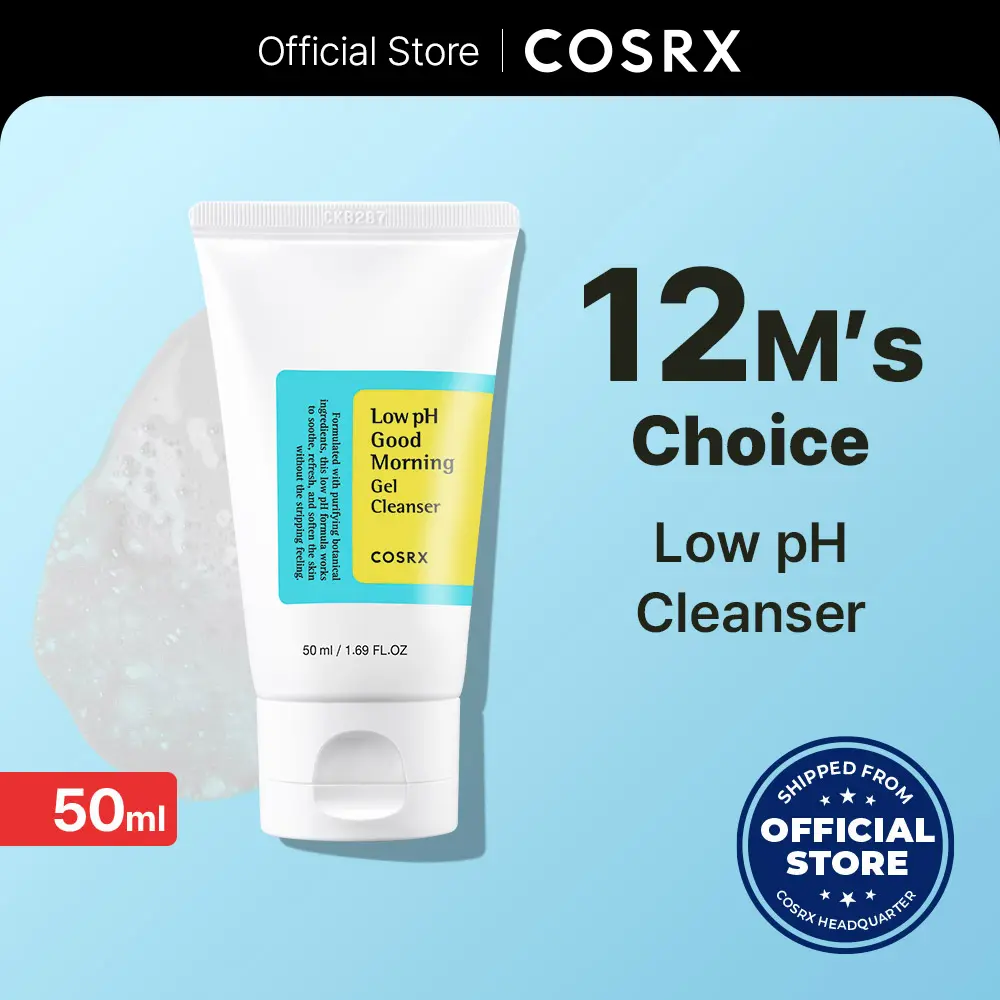 COSRX Low pH Good Morning Gel Cleanser 50ML Cleansing Bha Exfoliate Face