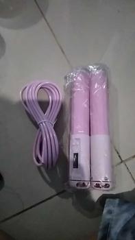 Product Review of Jump Rope with Counter Skipping Rapid Speed Jumping Hopping Rope with Digital Counter Lompat Bersenam Tali Skipping Portable Tali Lompat Tali Dengan Penghitung Otomatis Berbagai Warna Lucu Kualitas Tinggi Outdoor Olahraga Otot from D**i 2
