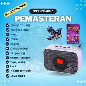 SPEAKER PREMIUM MASTERAN  BURUNG MEWAH