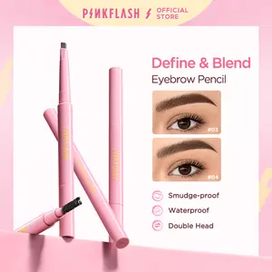 [Official]PINKFLASH OhMyEmoji  Pensil Alis Otomatis Lembut Long-Lasting 8h Tahan air  bukti keringat  Pigmented  PFE09