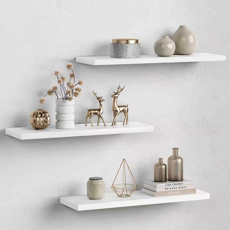 Kệ treo tường decor kệ trang trí thanh gỗ ngang gắn tường mini phòng khách…