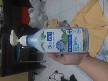 Product Review of Biodef Mint - Sea Salt Botol 550ml| Sabun Mandi Cair Antiseptik Aman dan Halal | Sabun Mandi Melembabkan Whitening | Sabun Mandi Cair untuk Kulit Kering from r**e 0