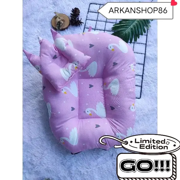 Sofa Bayi Full Silikon Motif Karakter Multifungsi  Tidur Empuk Newborn 6