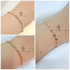 Gelang Polos • 1-1,5 gram • Panjang 16-18cm • Perhiasan • Cantik Elegan