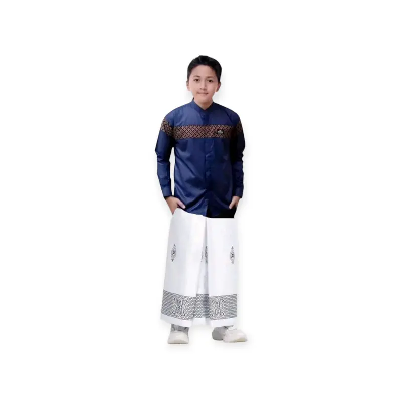 Paket Lengkap SARKO sarung koko anak Usia 5-13 tahun Size M L XL Banyak variasi Warna Motif 6