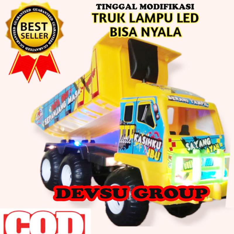 MAINAN ANAK MOBIL MOBILAN TRUCK TRUK OLENG TTD WARNA PASIR DUMP2 PROMO ...