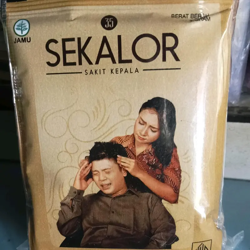 Sekalor Herbal Sakit Kepala - Obat Herbal untuk Mengatasi Sakit Kepala secara Alami 10 Pcs 1