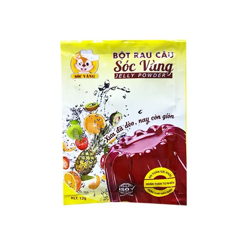 Rau Câu Sóc Vàng gói lẻ / hộp 10 gói.